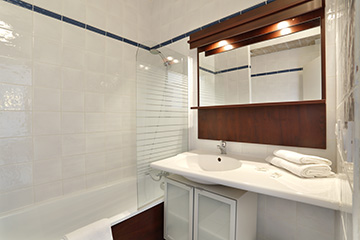 Résidence Le Domaine de Chames - Vallon Pont d'Arc - Vacancéole - Studio 2 personnes - Salle de bains