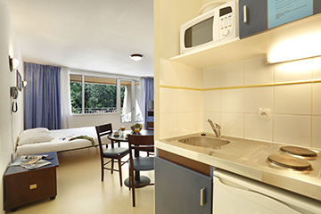 Résidence Le Domaine de Chames - Vallon Pont d'Arc - Vacancéole - Studio 3 personnes - Cuisine