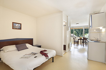 Résidence Le Domaine de Chames - Vallon Pont d'Arc - Vacancéole - Studio 6 personnes - Lit double